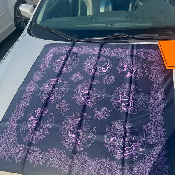 Hermes scarf from 2000, Brand New Never Used in original box, purchased in Paris - Picture 1 of 11
